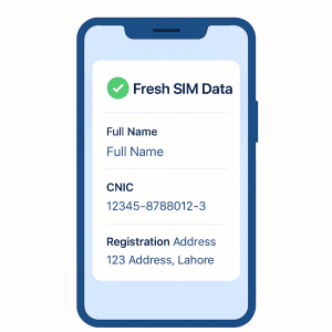 Fresh sim data